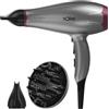 Solac - Asciugacapelli Expert 2600 Ionic | 2600 W | Tecnologia Ionica | Anticrespo | 6 Velocità e Temperature | Colpo d'Aria Fredda | Filtro Estraibile | Accessori