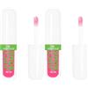 Essence Cosmetics essence JUICY BOMB PARTY lip oil, Lipgloss, Nr. 02, Pink, pflegend, mit Ölen, natürlich, glänzend, vegan, ohne Parabene, ohne Mikroplastikpartikel, Nanopartikel frei, 1er Pack (2.4ml)
