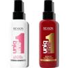 Revlon Professional UniqOne Trattamento per Capelli Senza Risciaquo, All in One, Profumazione Classica 150ml + Fiori di Loto 150ml, 2 Pezzi
