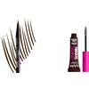 NYX Professional Makeup Lift And Snatch Penna Sopracciglia, A prova di sbavature, No transfer, Espresso & Thick It. Stick It! Mascara per Sopracciglia, Colora e Infoltisce per 16H di Durata, Espresso