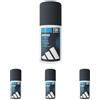 adidas, Sport Fresh Deodorante Roll-On Antitraspirante Uomo, Profumo Fresco, 72 Ore di Protezione dal Sudore, Delicato sulla Pelle, Formula Vegana, 50 ml (Confezione da 4)