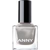 ANNY Nail Polish - Smalto colorato di alta qualità con lucentezza a lunga durata, resistente alle schegge e ad asciugatura rapida, colore: Glam Jam - Grigio delicato - 15 ml