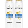 Pantene Pro-V Shampoo Linea Classica 400ml per Capelli Normali e Misti. Deterge Delicatamente e Protegge i Legami del Capello. Uso Quotidiano. Senza Olio Minerale e Coloranti. Active Nutri-Plex