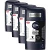 NIVEA MEN - Stick Masculin Black & White Original - Deodorante Uomo 72H Anti-Traspirante Ascelle - Protezione 5 in 1 Anti-Tracce & Anti-Irritazioni - Derma Active - Tutti i Tipi Di Pelle - 50 ml
