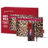 Rimmel London, Cofanetto Regalo Donna Rimmel Goes Wild, Pochette Leopardata con Mascara Thrill Seeker Pitch Black + Matita Occhi Soft Kohl Kajal Jet Black