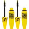 Maybelline Mascaracolossal Smoky Black, 10,7 ml [Versione inglese] (Confezione da 2)