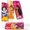 Labello Disney Princess Limited Edition Kit 4 x 4.8 g, Labello set balsamo labbra colorato con Principesse Disney, Burrocacao bambina 3+ idratante 24h, Burrocacao labbra lip balm con aroma alla frutta