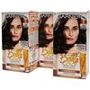 Garnier Belle Color Colorazione dall'aspetto naturale e copertura completa dei capelli grigi con olio di germe di grano - Nero 1