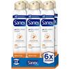 Sanex Dermo Sensitive Deodorante Spray, confezione da 6 pezzi x 200 ml, Antitraspirante, fino a 24 ore di protezione contro il sudore e l'odore, delicato sulla pelle sensibile, ripristina il pH