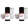 Aroma Labs Maggiorana a Coquille BIO (Origanum majorana) - 5 mL - Olio Essenziale Chemiotipizzato e Certificato AB - Sistema nervoso - Aroma Labs - Made in France (Confezione da 2)