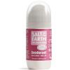 Salt Of the Earth Deodorante naturale roll-on Salt Of the Earth - Fiori di peonia - Ricaricabile, vegano, approvato da Leaping Bunny, prodotto nel Regno Unito - 75ml