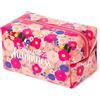 Legami - Trousse Porta Trucchi, Makeup Queen, 18x14 cm, in Metallo e TPU, Tema Flowers, Capiente, Chiusura con Zip