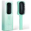 TOZKZO Spazzola Capelli Ricci, Ergonomico Spazzola Ricci Styling per Evitare Danni da Rottura, per Pettinare e Acconciare i Capelli Bagnati e Asciutti - Verde