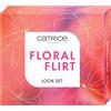 Catrice Cosmetics Catrice Floral Flirt Look Set, set trucco da 7 pezzi, ombretti, blush & rossetto, per look primaverili freschi, valorizza guance, labbra e occhi