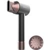 Cecotec Asciugacapelli Ionico DryGlam 2in1 Sensor Black. 1400W, Brushless 110000rpm, Sensore Temperatura, 2 Velocità 3 Temperature, Concentratore e Diffusore, Asciugatura Rapida