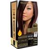 Thader TH Pharma Kit colorante senza ammoniaca per un piacevole odore con Liquid Gold, colore 6.65 Biondo Scuro Rosso Mogano