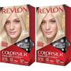 REVLON Colorsilk Revlon Colorazione Permanente Capelli Fai-Da-Te a Casa, Senza Ammoniaca e Arricchita con Cheratina, 05 - Biondo Cenere Chiarissimo (Confezione da 2)