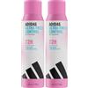 adidas, Ultra Fresh Control Deodorante Spray Antitraspirante Donna, Profumo Fresco, 72 Ore di Protezione dal Sudore, Delicato sulla Pelle, Formula Vegana, 150 ml (Confezione da 2)