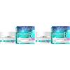 Eveline Cosmetics Hyaluron Clinic - Crema da giorno e notte 60+, 50 ml (Confezione da 2)