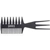 BARBER MARMARA Pettine per capelli e barba, infrangibile, flessibile, antistatico, a due lati, resistente al calore, per uomini