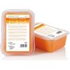 Boston Tech Paraffina per Mani e Piedi Boston Tech Riabilitazione Antiossidante Bagni di Paraffina Delicati e Idratanti Trattamento Professionale per Artrite Artrosi e Dolori Articolari 2 blocchix450g Arancia