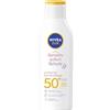 NIVEA SUN Sensitiv Protezione immediata solare SPF 50+, crema solare con SPF 50+, per pelli sensibili, protezione solare impermeabile e senza profumo, per allergie solari (200 ml)