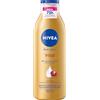 NIVEA Body Lotion Vital, crema nutriente per la pelle matura con melograno, olio di macadamia e siero Nivea, crema per la pelle per 72 ore di umidità intensa (250 ml)