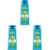 Garnier Fructis Shampoo Antiforfora, Per Capelli Grassi, Azione Purificante, Con Piroctone Olamina, Citrus Detox, 250 ml (Confezione da 3)