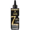 Gliss Schwarzkopf Gliss 7 Sec Trattamento Express Riparazione 200ml, Trattamento capelli con Keratina Liquida ed Estratto di Perla Nera, Trattamento alla Cheratina per capelli danneggiati e secchi