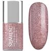 Semilac Smalto UV 3 in 1 One Step Glossy S250 Glitter Rosa 7 ml