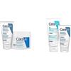 CeraVe Kit Corpo e Mani, Crema Idratante Viso e Corpo, Per Pelle Secca, 340 g + Crema Mani 50 ml & Kit Mani e Piedi, Crema Mani Riparatrice, 50 ml + SA Crema Piedi Rigenerante, 88 ml