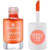 Essence Cosmetics essence WHAT A TINT! tinta labbra e guance, lunga durata, risultato istantaneo, naturale (4.9ml)