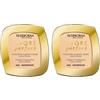 Deborah Milano - Fondotinta Compatto 24ore Perfect, SPF 20, 01 Light Beige, Finish Mat, No Transfer e Lunga Tenuta, Dona una Pelle Naturale e Uniforme (Confezione da 2)