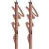 NYX Professional Makeup Matita Labbra Matte, No Transfer, Non Scololorisce e Non Sbava, A Lunga Tenuta, Line Loud, 05 Global Citizen (Confezione da 2)