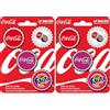 Lip Smacker Coca-Cola Collection, Set di 6 Burrocacao per Labbra in Vari Gusti e Design Ispirati al Mondo Coca Cola, Gusto Coca Cola, Coca Cola alla Ciliegia e Fanta Strawberry