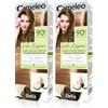 Cameleo - Color Essence - Crema Colorante - Nocciola - Colorazione "TONO SU TONO" - Effetto Fino a 8 Lavaggi - Colore Naturale e Profondo - Rinfresco del Colore - Nutrimento - 75g (Confezione da 2)
