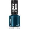 Rimmel London Rimmel 60 Seconds Super Shine Smalto, Smalto asciugatura rapida, Colore vibrante, A lunga tenuta, 8 ml, 103 Emerald