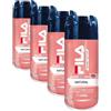 FROM COAST TO Coast Fila, Deodorante Donna Sport Active Natural, con Estratto di Camomilla Delicato, Deodorante Spray con 48 Ore di Protezione, Protezione Senza Alluminio, Confezione da 600ml