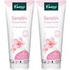 Kneipp Lozione per il corpo sensitiva, lozione per il corpo con estratto di fiori di mandorle organico per pelli sensibili, struttura leggera ad assorbimento rapido, dona alla pelle una sensazione