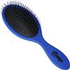 Clauss Wash & Brush Spazzola per capelli lunghi Paddle Brush con cuscino d'aria e setole flessibili in nylon opaco, blu/nero, 70 g