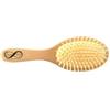 Sun & Sia Spazzola per capelli in bambù naturale vegano, districante, antistatica e rispettosa dell'ambiente, 109 punte morbide sul cuscino per una piacevole spazzolatura con effetto massaggiante - Sun&Sia