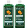 LOGONA Naturkosmetik Logona - Organic Calendula Sensitive Shampoo, 250 ml (Confezione da 2)