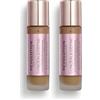 Revolution Beauty London Revolution Conceal & Define Concealer, Correttore per Makeup Viso Leggero, Copertura Totale a Lunga Durata, C14, 4g (Confezione da 2)