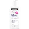 Neutrogena Formula norvegese Deep Moisture Sensitive Lozione per il corpo (400 ml) per pelli secche e sensibili con 10% glicerina + tecnologia Pro-Ceramide