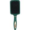 GLAM UP Glam'Up Paris - Spazzola per capelli Maxi Quadrata Verde Rosa Oro - Spazzola per capelli districante con manico - Spazzola Maxi a soffietto quadrato 26 x 9 x 3,5 cm, colore: Verde Rosa Oro