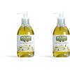 MAITRE SAVON DE MARSEILLE Maître Savon de Marseille - Sapone Liquido di Marsiglia Nature - 300ml - Detersione Delicata - 96% Ingredienti Naturali (Confezione da 2)