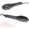 Digiquest Spazzola Lisciante a 55W BRUSHY, con temperatura regolabile, riscaldamento rapidom display digitale, con spegnimento automatico