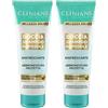 CLINIANS | Doccia Shampoo Rinfrescante, con Menta Piperita e Pantenolo, 250mL (Confezione da 2)