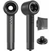 OBA Asciugacapelli hair dryer OBA-HY01PRO: Phone 500 Milioni Ioni Negativi, Brushless 120.000 RPM, Velocità flusso d'aria 75 m/s, 358g, silenzioso 54 dB, professionale phon