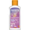 lavera Lozione solare Sensitiv Kids SPF 50 - Crema solare per bambini - senza filtro UV chimico - per pelli sensibili - impermeabile - vegano - Cosmetici naturali - 100 ml